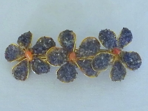 Haarspange (± 8 cm) mit Lapislazuli